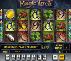 Magic Luck Slotmaschine ohne Anmeldung
