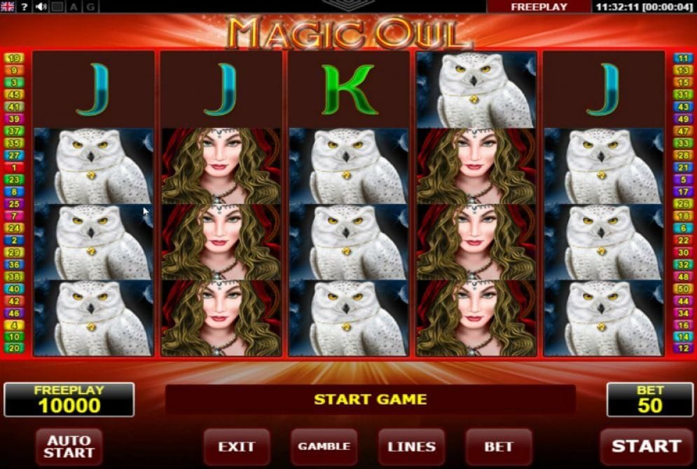 Magic Owl Magic Owl online Slotmaschine