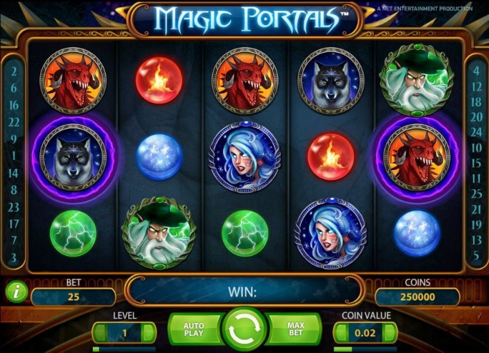 Magic Portals Magic Portals online Videoslot