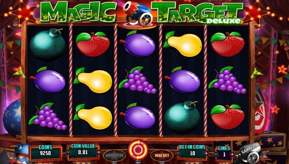 Magic Target Deluxe online Slotmaschine