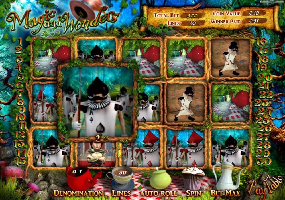 Magic & Wonders online Automatenspiel