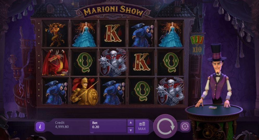 Marioni Show online Automatenspiel