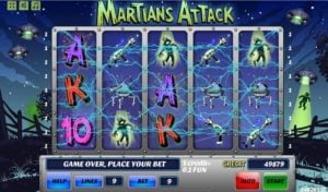 Martians Attack Geldspielautomat ohne Anmeldung