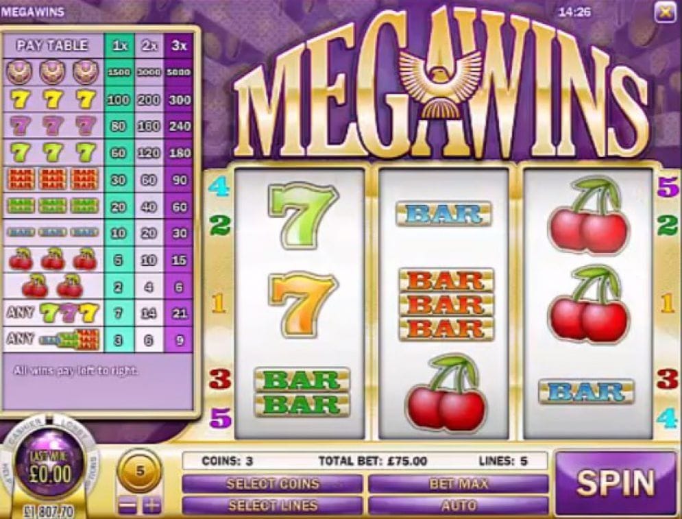 Megawins Megawins online Casino Spiel