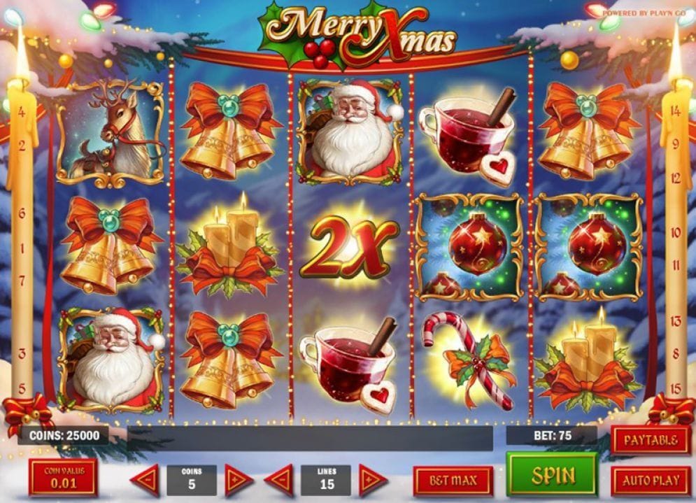 Merry Xmas online Spielautomat