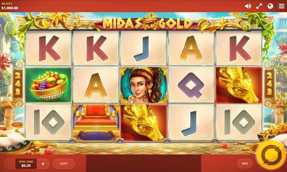 Midas Gold Automatenspiel