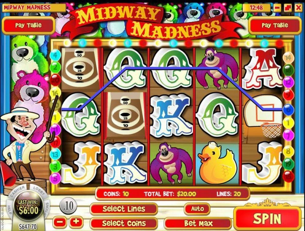 Midway Madness Midway Madness online Casino Spiel