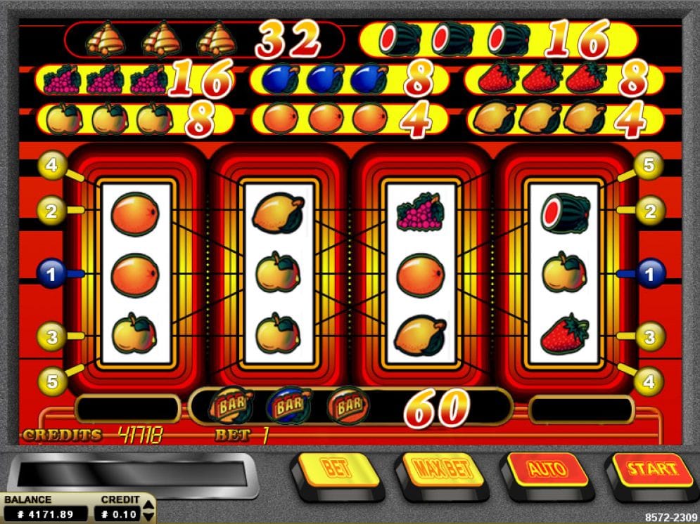 Minibar X Automatenspiel