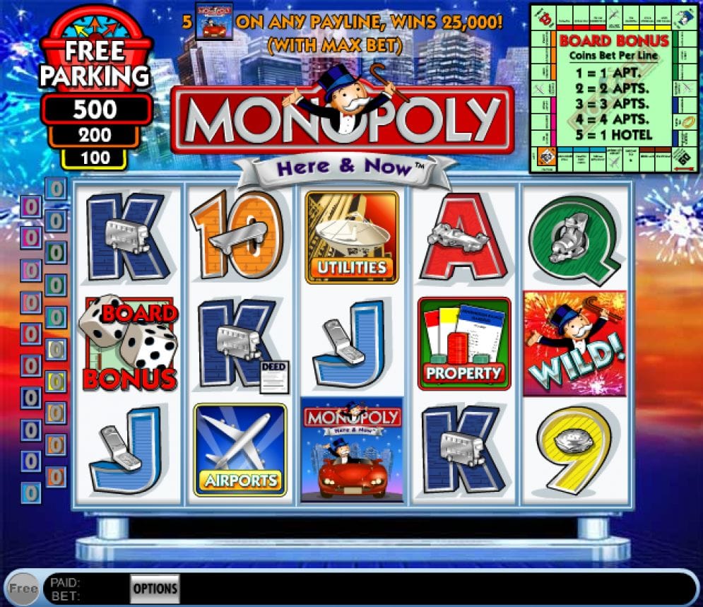 Monopoly: Here and Now Monopoly: Here and Now Casino Spiel