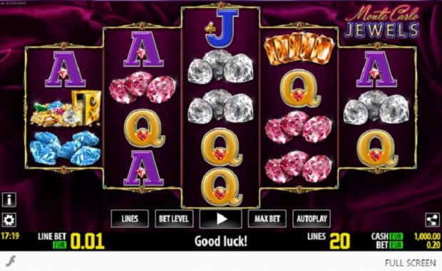 Monte Carlo Jewels Casinospiel kostenlos spielen