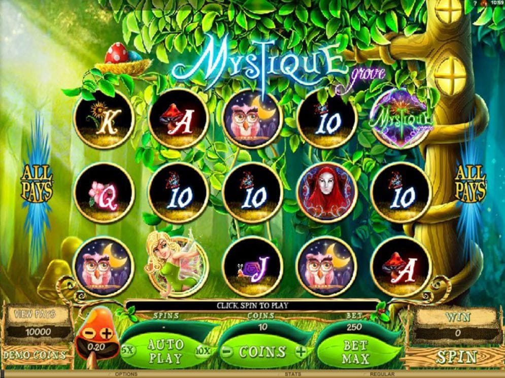 Mystique Grove online Slotmaschine