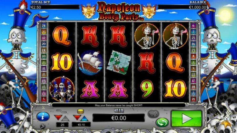 Napoleon Boney Parts online Spielautomat
