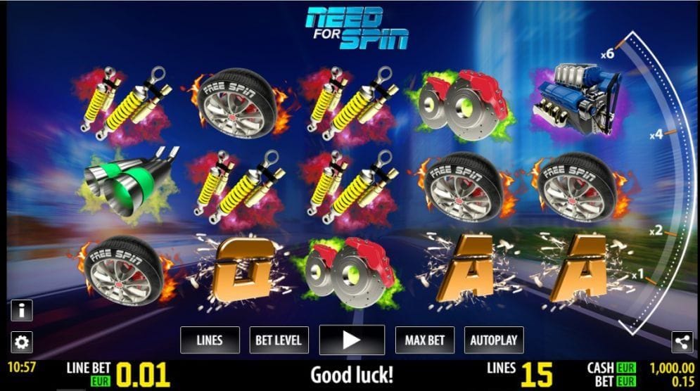 Need for Spin Need for Spin online Automatenspiel