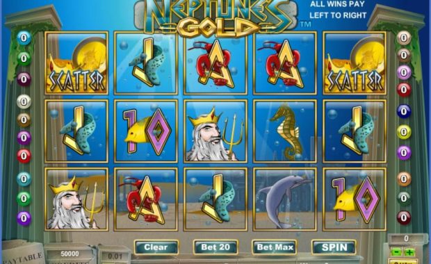 Neptune's Gold Geldspielautomat kostenlos