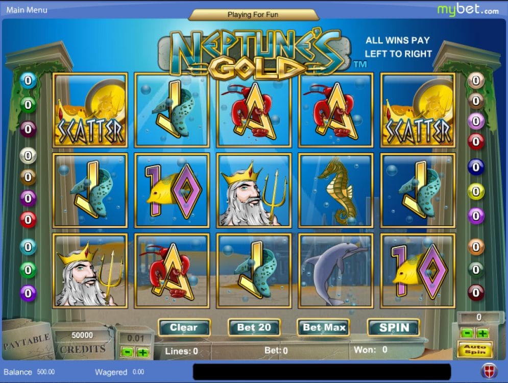 Neptune's Gold Automatenspiel