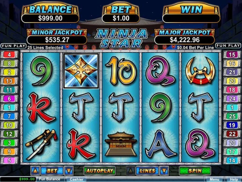 Ninja Star Casino Spiel