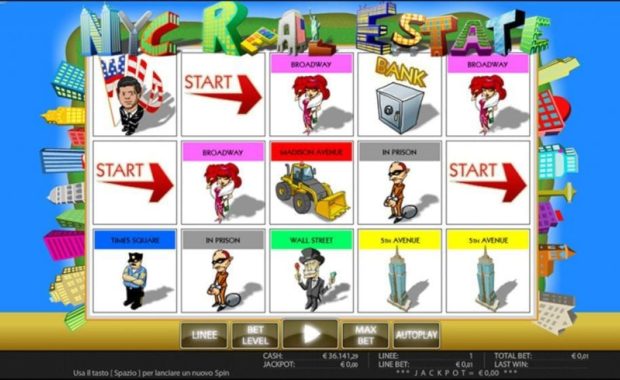 NYC Real Estate Automatenspiel online spielen
