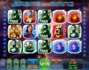 Orbital Mining Videoslot kostenlos spielen