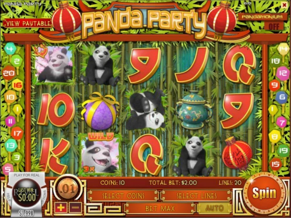 Panda Party Panda Party Geldspielautomat