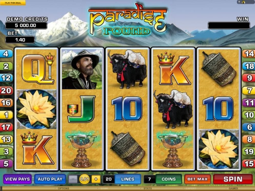 Paradise Found Paradise Found online Spielautomat
