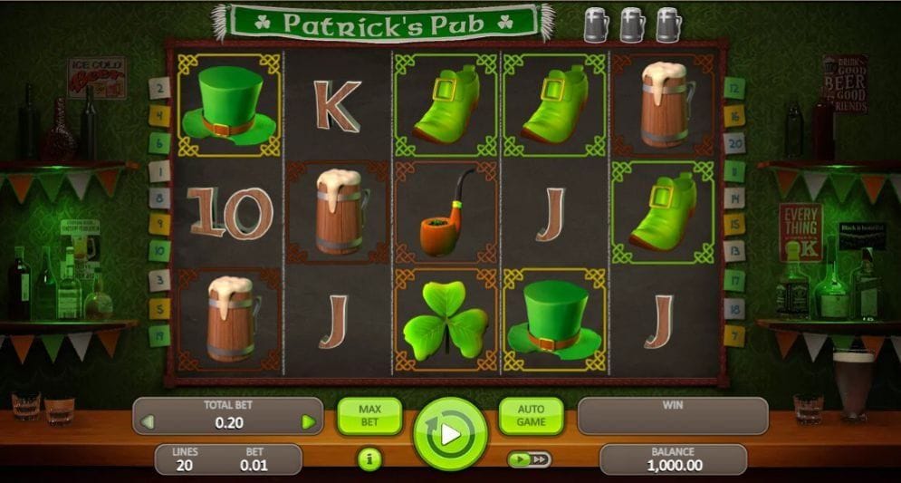 Patrick's Pub Patrick's Pub Casino Spiel