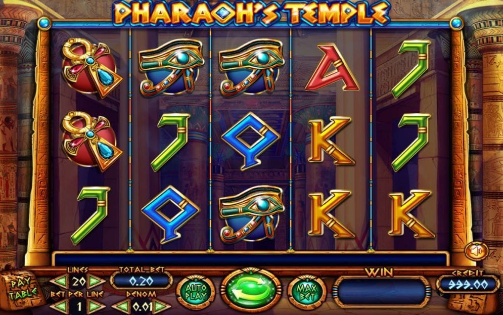 Pharaoh's Temple online Automatenspiel