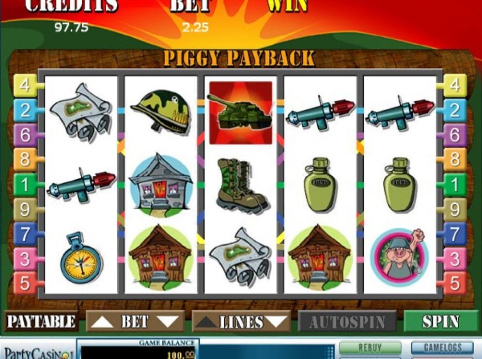 Piggy Payback Automatenspiel