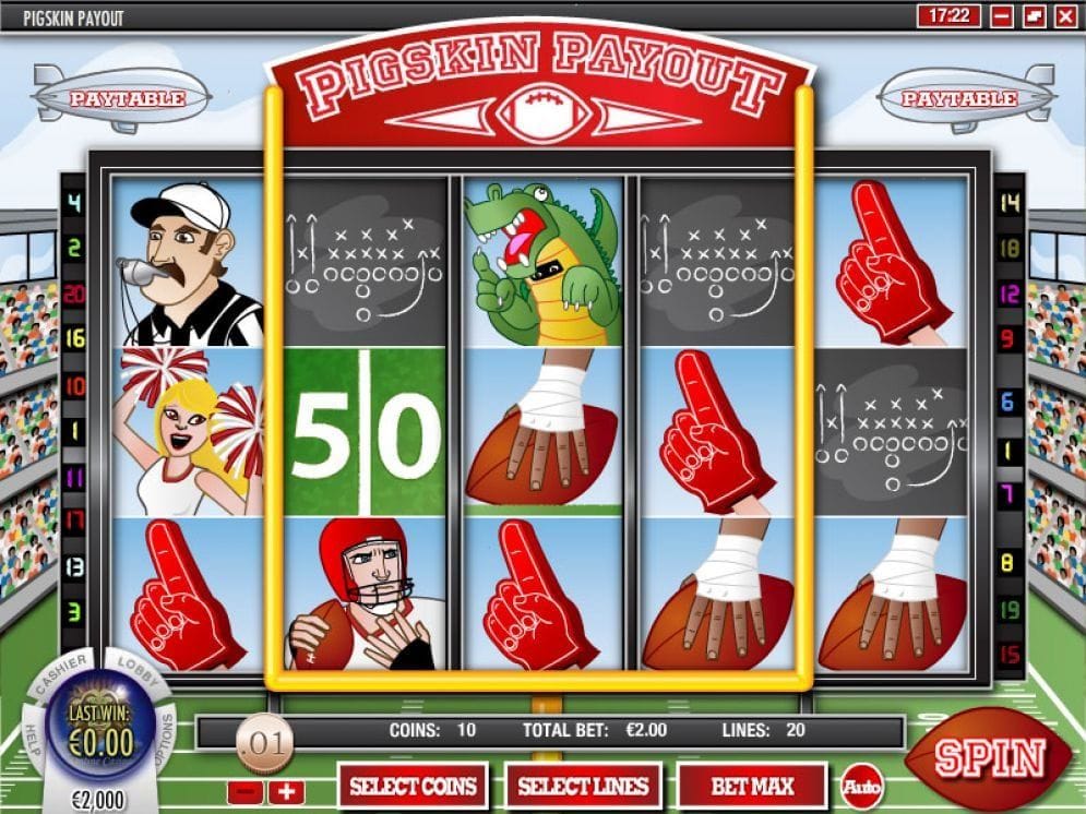 Pigskin Payout online Video Slot