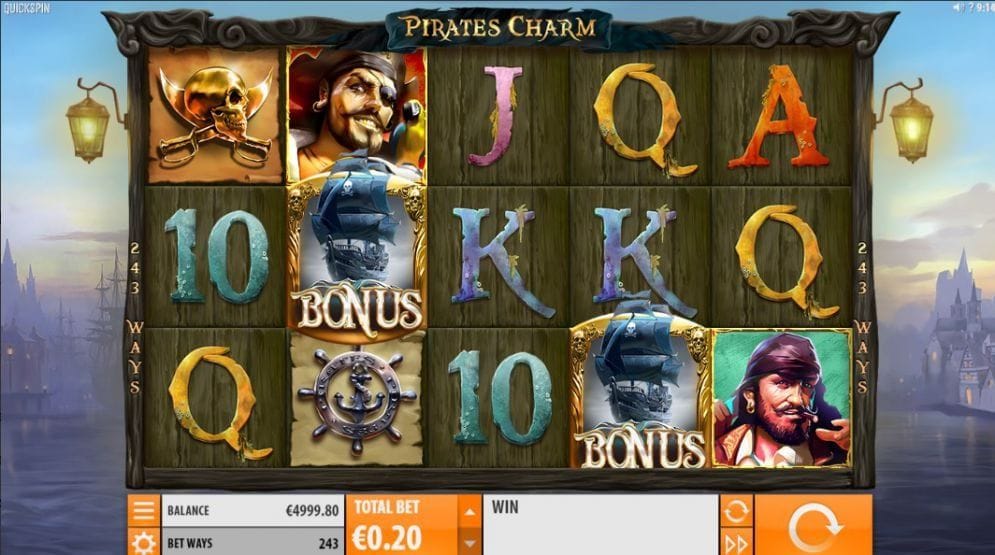 Pirate's Charm online Videoslot