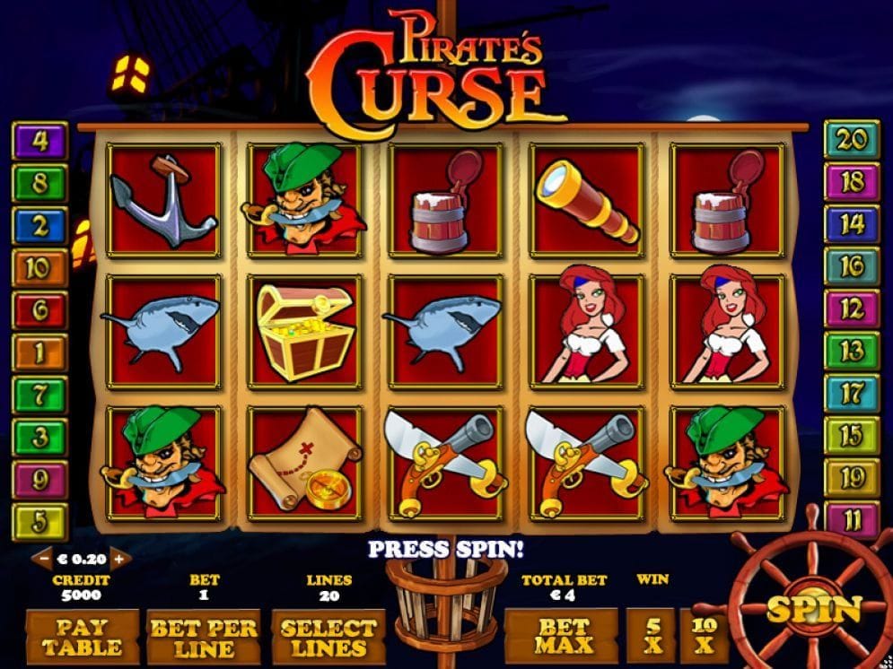 Pirates Curse Videoslot