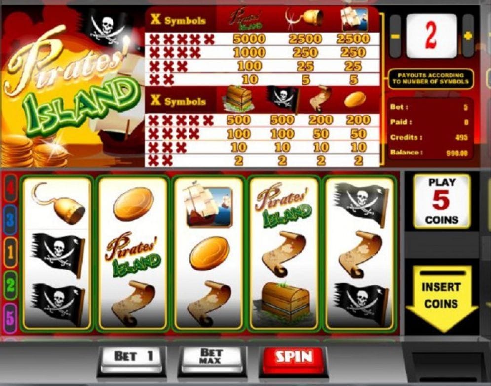 Pirates Island online Videoslot