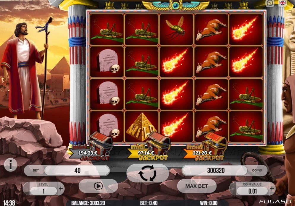 Plagues Of Egypt online Slotmaschine