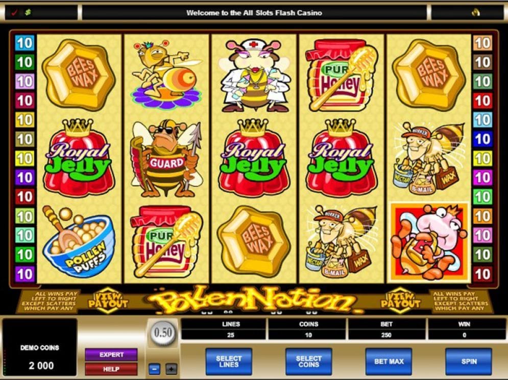 Pollen Nation online Casinospiel