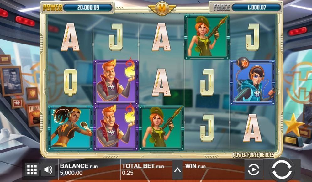 Power Force Heroes Power Force Heroes Casinospiel