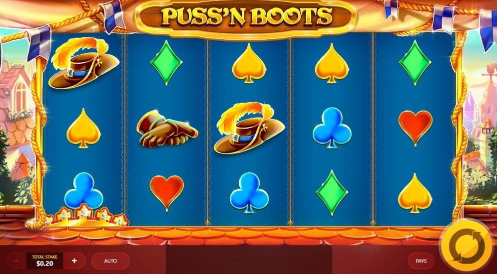 Puss'N Boots online Slotmaschine