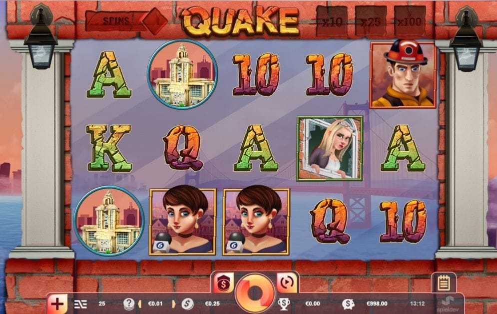 Quake Quake Slotmaschine