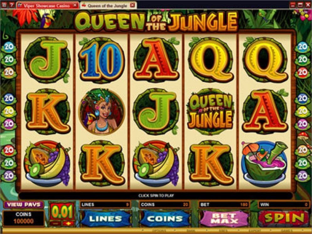 Queen of the Jungle Queen of the Jungle online Casino Spiel