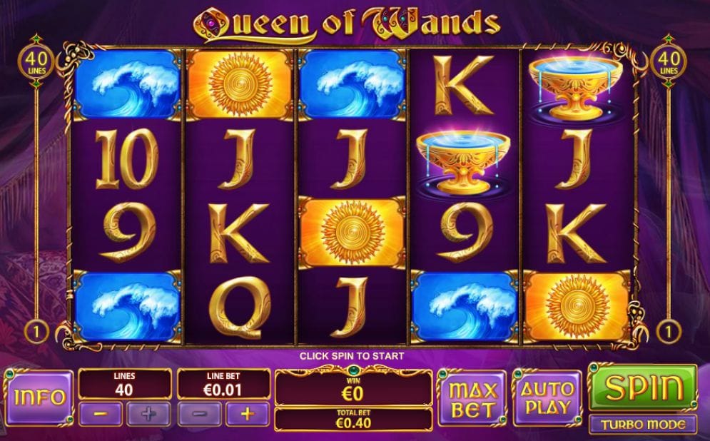 Queen of Wands Spielautomat