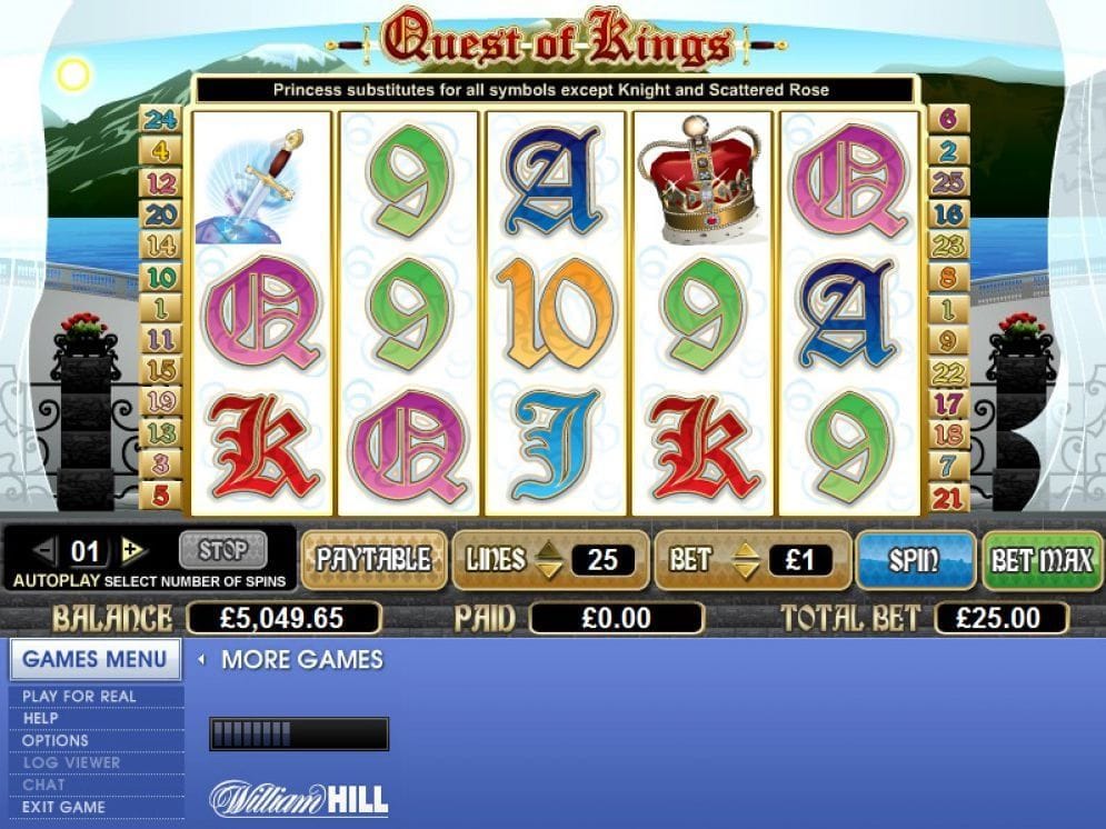 Quest of Kings online Geldspielautomat