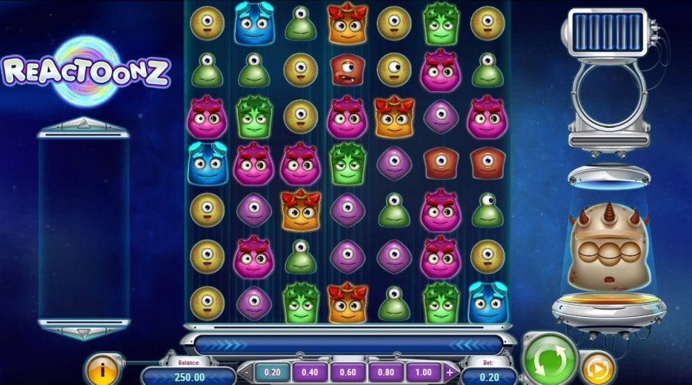 Reactoonz Video Slot