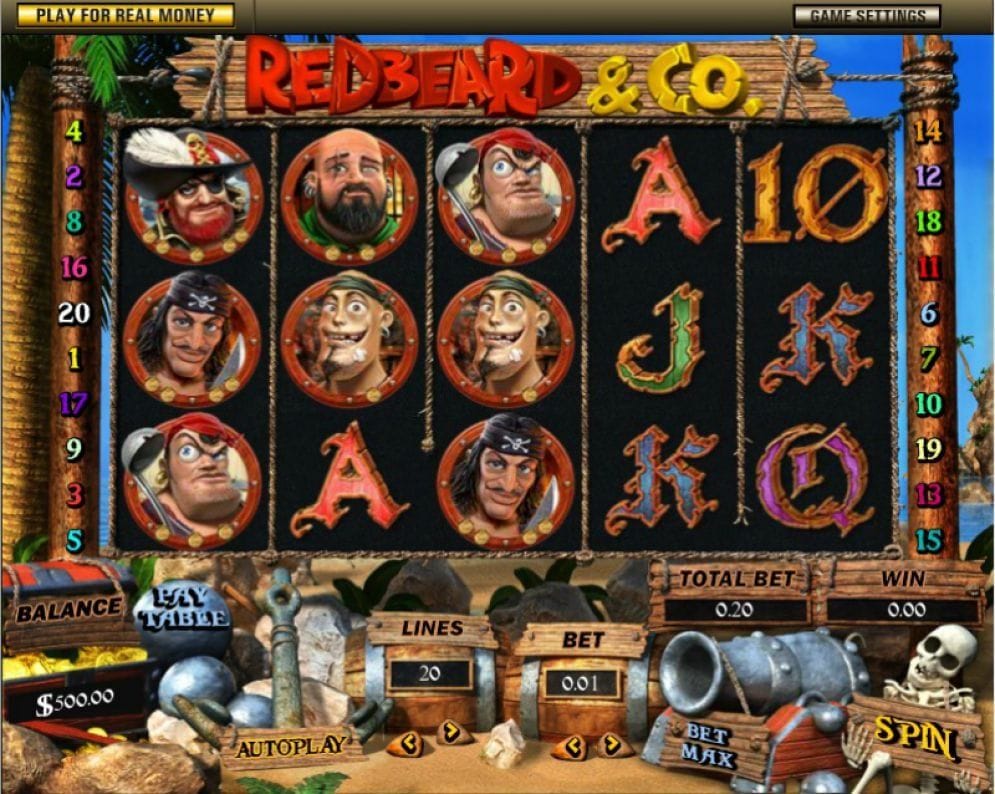 Readbeared & Co. Spielautomat