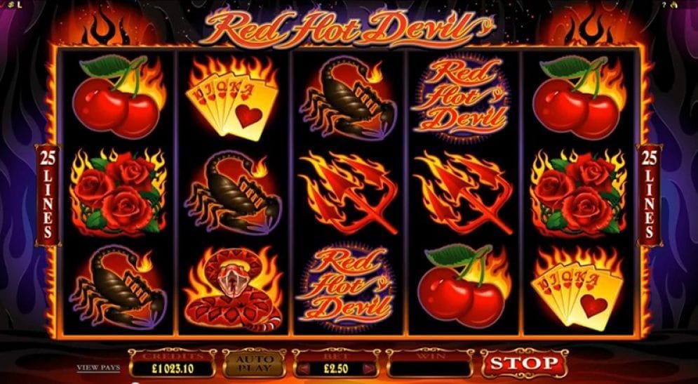 Red Hot Devil online Videoslot