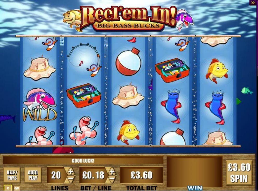Reel'em In – Big Bass Bucks online Casino Spiel