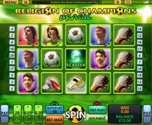 Religion of Champions Brasil Video Slot ohne Anmeldung