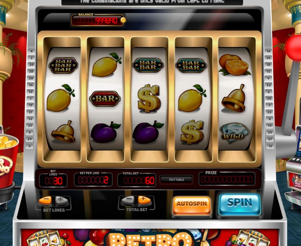 Retro Spielautomat