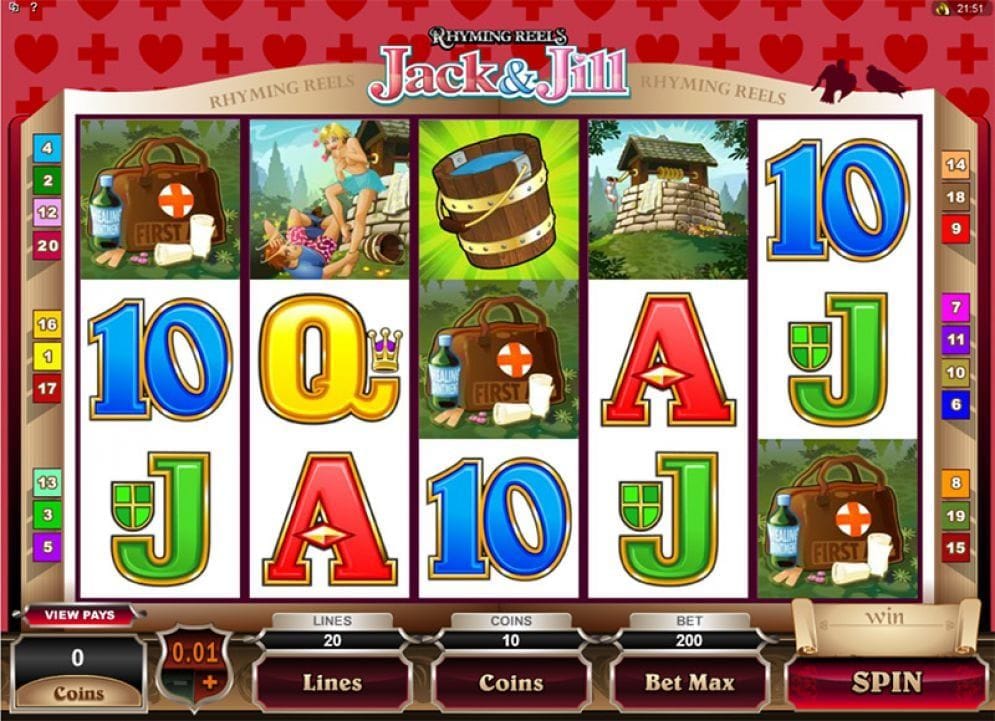 Rhyming Reels Jack & Jill Rhyming Reels Jack & Jill Automatenspiel