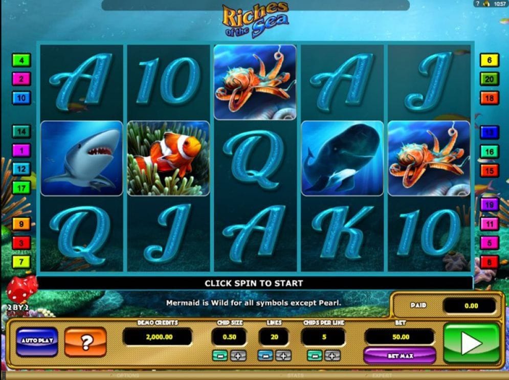 Riches of the Sea Automatenspiel