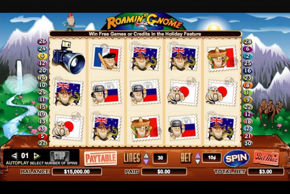 Roamin› Gnome online Automatenspiel