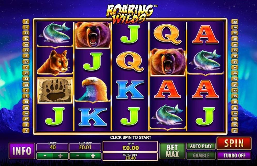 Roaring Wilds Video Slot
