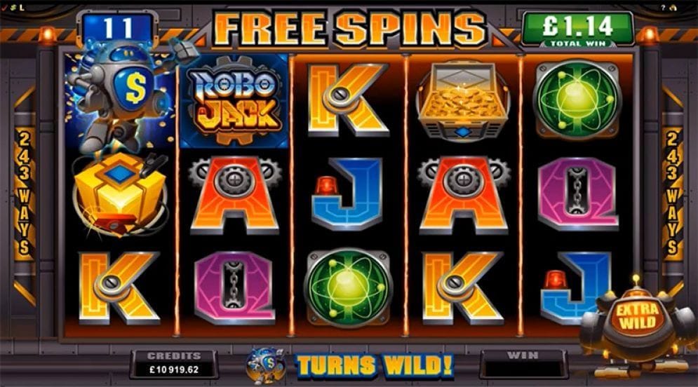 Robo Jack online Videoslot